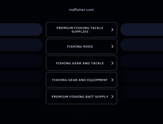 mdfisher.com screenshot