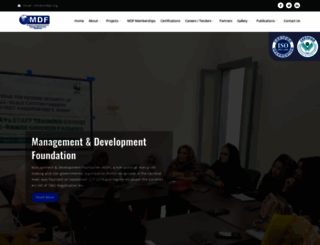 mdfpk.org screenshot