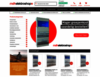 mdhelektroshop.nl screenshot