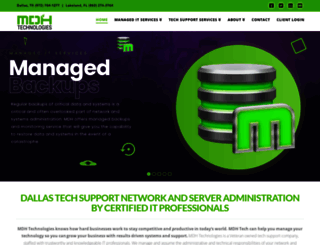 mdhtech.com screenshot