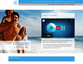 mdisc.com screenshot