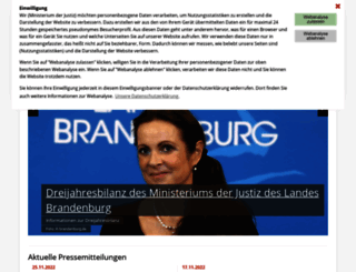 mdj.brandenburg.de screenshot