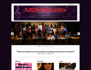 mdmmusicstudio.com screenshot