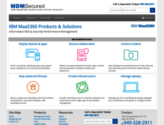 mdmsecured.com screenshot