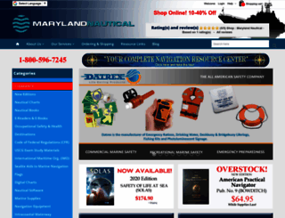 mdnautical.com screenshot