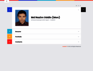 mdnazimuddin.com screenshot