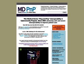 mdpnp.org screenshot