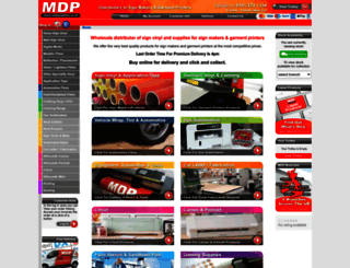 mdpsupplies.co.uk screenshot