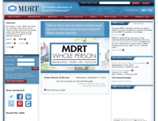 mdrt.com screenshot