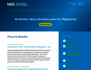 mds-ev.org screenshot