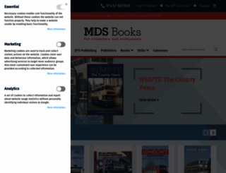 mdsbooks.co.uk screenshot