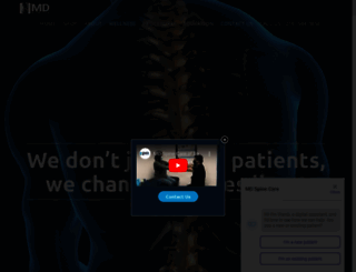 mdspinecare.com screenshot