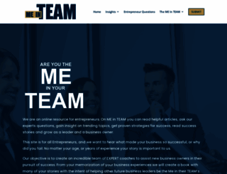 me-inteam.com screenshot