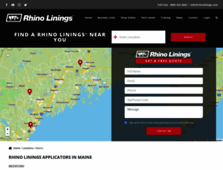 me.rhinotruckbedliners.com screenshot