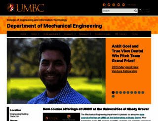 me.umbc.edu screenshot