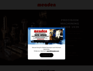 meaden.com screenshot