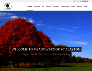 meadowbrookatclayton.com screenshot