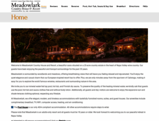meadowlarkinn.com screenshot