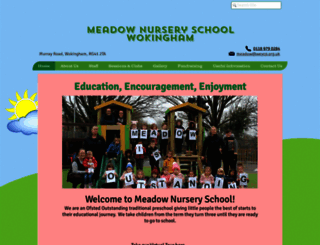 meadownurseryschool.org screenshot