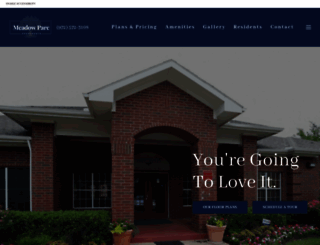 meadowparc.com screenshot