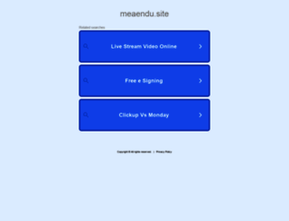meaendu.site screenshot