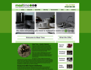mealtimehire.co.uk screenshot