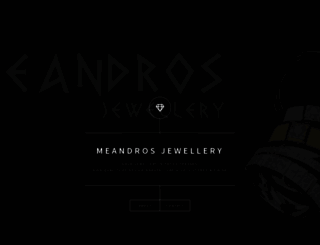 meandros-jewellery.com screenshot