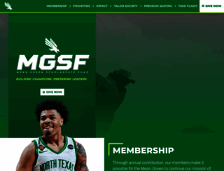 meangreenscholarshipfund.com screenshot