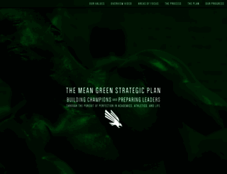 meangreenstrategicplan.com screenshot