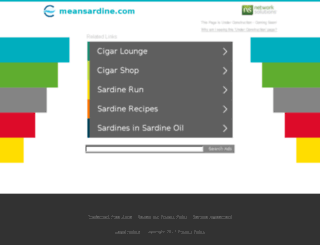 meansardine.com screenshot