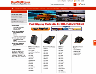 meanwellpro.com screenshot
