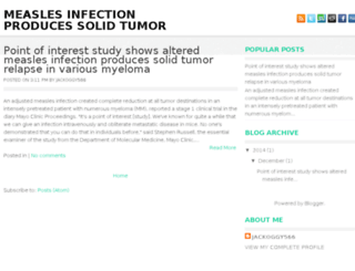measles-infection.blogspot.com screenshot