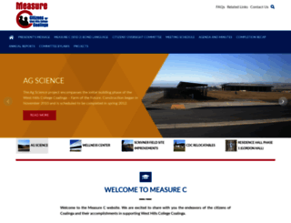 measure-c.org screenshot