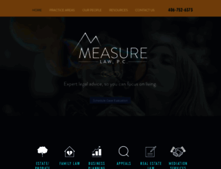 measurelaw.com screenshot