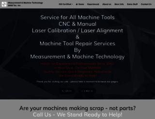 measurementandmachine.com screenshot