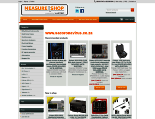 measureshop.co.za screenshot