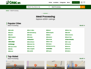 meat-processing-companies.cmac.ws screenshot