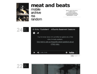 meatandbeats.tumblr.com screenshot