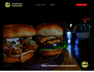 meatheadsburgers.com screenshot