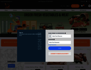 meatkart.in screenshot
