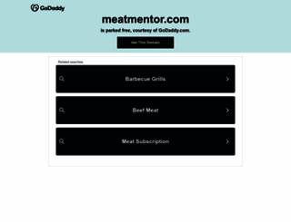 meatmentor.com screenshot