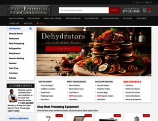 meatprocessingproducts.com screenshot