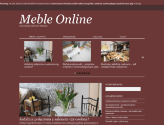 meble-online.com screenshot