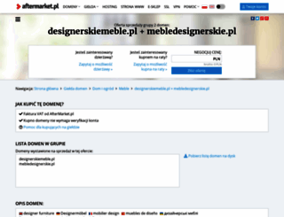 mebledesignerskie.pl screenshot