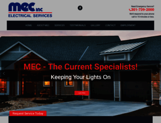 mec-electrical.com screenshot