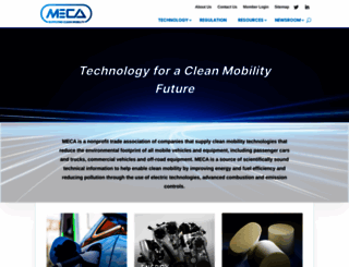 meca.org screenshot