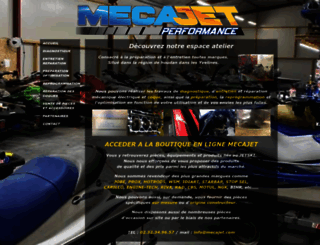 mecajet.com screenshot