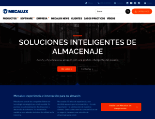 mecalux.com.mx screenshot