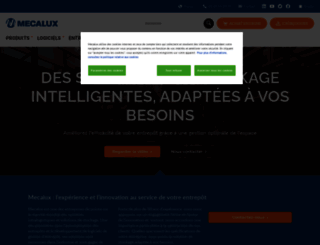 mecalux.fr screenshot
