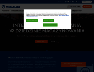 mecalux.pl screenshot